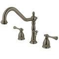 Kingston Brass 8" Widespread Bathroom Faucet, Brushed Nickel KB7978BL
